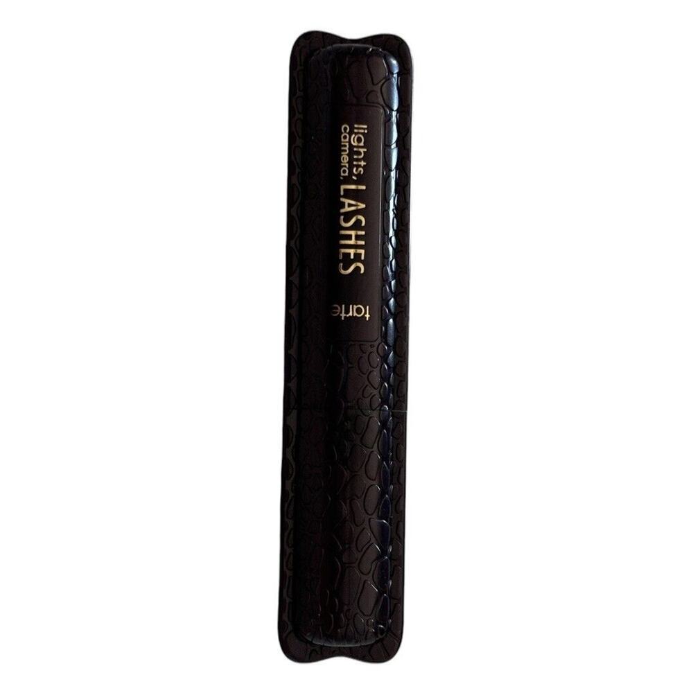 X2 TARTE Lights Camera LASHES Mascara Deluxe Travel Size BLACK 4 mL / 0.13 fl oz